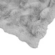 Одеяло от изкуствена заешка козина Olite, 240 x 270 см, полиестер, сиво