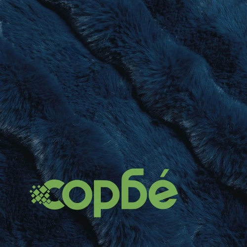Одеяло от изкуствена заешка козина Olite, морско синьо, 240 x 270 см, полиестер ➤ топ цена ➤ sorbe.bg