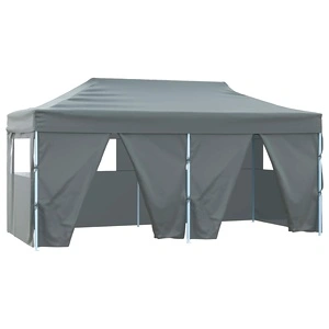 Парти шатра 291 x 580 x 315 см Антрацит Оксфордска тъкан