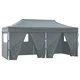 Парти шатра 291 x 580 x 315 см Антрацит Оксфордска тъкан