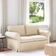Диван Крем 155 x 82 x 80 см, метал и текстил
