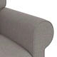 Диван Таупе 215 x 82 x 80 см с текстилна тапицерия