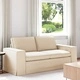 Диван Крем 182 x 80 x 82 см метал и текстил