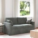 Диван Кадифе Тъмно сив 158 x 78 x 80 см