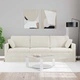 Диван Крем 228 x 78 x 80 см Кадифе