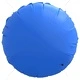 Зимна плувна възглавница за басейн Синьо Ø 400 см ПВЦ