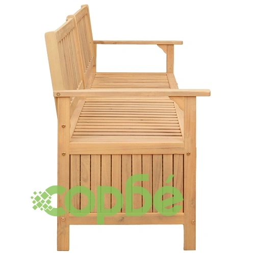 Градинска пейка с място за съхранение от акация, 170 x 63 x 84 см ➤ топ цена ➤ sorbe.bg