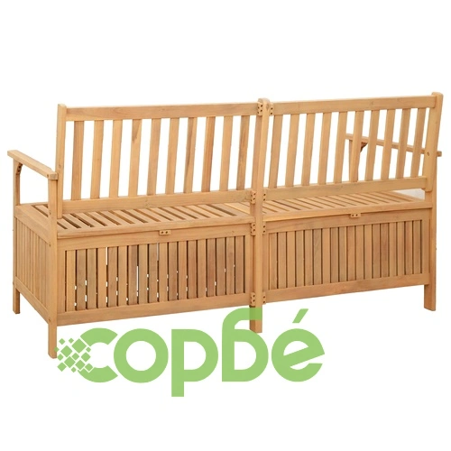 Градинска пейка с място за съхранение от акация, 170 x 63 x 84 см ➤ топ цена ➤ sorbe.bg