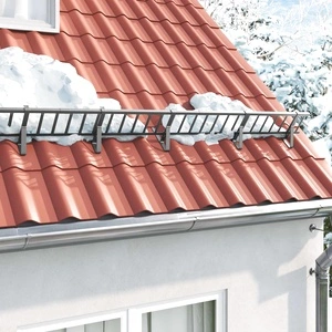 Снегозадържател за покрив Антрацит 800 x 29,5 x 34,5 см Стомана