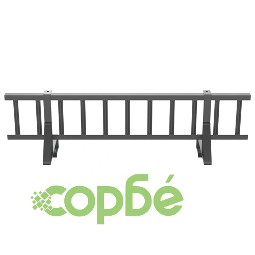 Снегозадържател за покрив Антрацит 800 x 29,5 x 34,5 см Стомана ➤ топ цена ➤ sorbe.bg