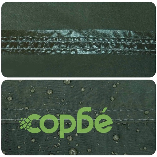 Парти шатра Военнозелено 600 x 600 x 400 см Полиестер и стомана ➤ топ цена ➤ sorbe.bg