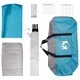 Семейна палатка за къмпинг Синьо 487 x 340 x 216 см Полиестер и стомана