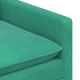 Диван 2-местен Тюркоаз 126 x 81 x 87,5 см Кадифе