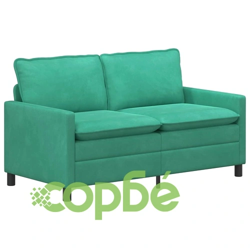 Диван Тюркоаз 156 x 81 x 87,5 см - Кадифена Тапицерия, 2 Места ➤ топ цена ➤ sorbe.bg