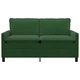 Диван Джунгъл Грийн 156 x 81 x 87,5 см, текстил, рипсен плат