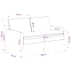 Диван тъмносиво 156 x 81 x 87,5 см, полиестер
