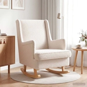 Люлеещ стол Крем 62 x 80 x 85 см, тъкан Букле