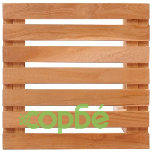 Бар столове 4 броя от масивно тиково дърво, 35 x 35 x 75 см ➤ топ цена ➤ sorbe.bg