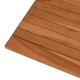 Плот за маса 80 x 80 x 3,5 см, квадратен, масивно тиково дърво