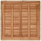 Плот за маса 90 x 90 x 3,5 см, квадратен, масивно тиково дърво