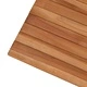 Топ за маса 120 x 70 x 3,5 см, правоъгълна форма, масивно тиково дърво
