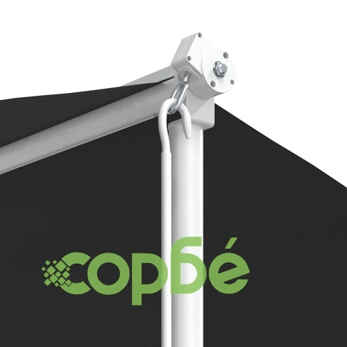 Самостоятелен сенник 6 x 3 m - Полиестер с PU покритие, Антрацит ➤ топ цена ➤ sorbe.bg