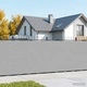 Прозорец за поверителност на балкон 1,8 x 25 м, Тъкан с PU покритие, Светлосиво