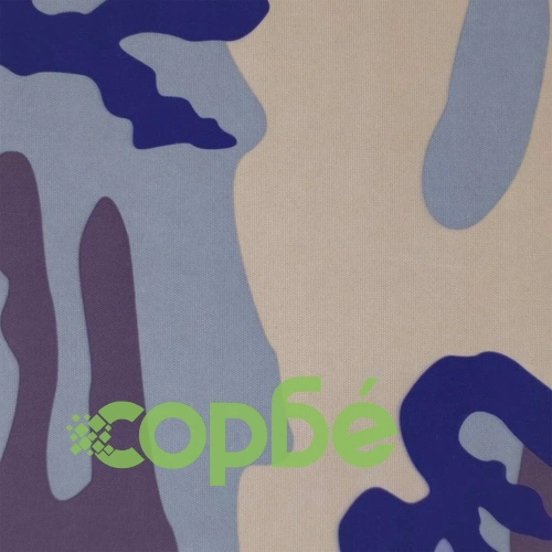 Поп-ъп шатра с 4 странични стени 2,9 x 4,3 м, син камуфлаж, 210D Оксфорд плат ➤ топ цена ➤ sorbe.bg