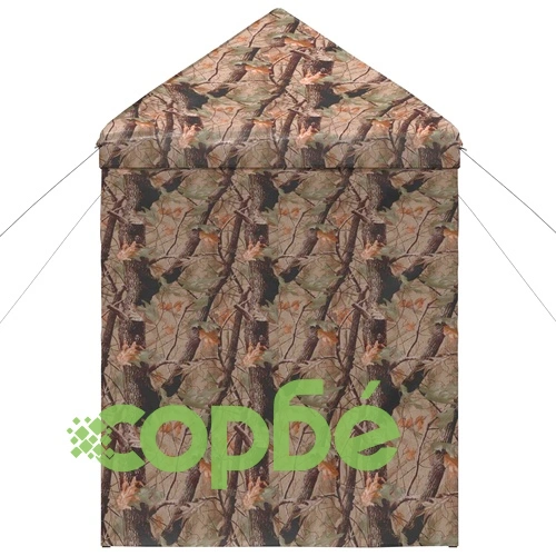 Поп-ъп шатра с 4 стени 3 x 3 м, горски камуфлаж ➤ топ цена ➤ sorbe.bg