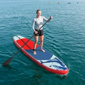 Надуваема дъска за сърф SUP SCYLLA 305 x 76 x 15 см, Синя, ПВЦ