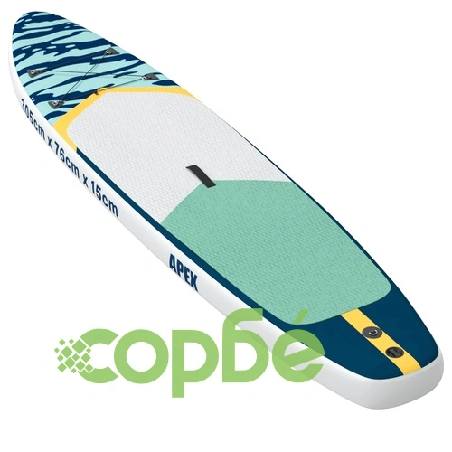 Надуваема дъска за сърф SUP APEX 305 x 76 x 15 см, ПВЦ, Синьо ➤ топ цена ➤ sorbe.bg