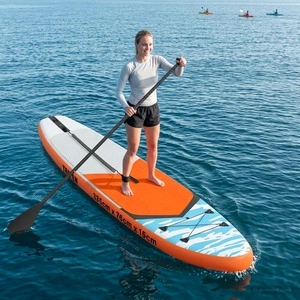 Надуваема SUP дъска за гребане TRITON 335 x 76 x 15 см, ПВЦ, Синьо