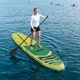 SUP дъска с седалка 2 в 1 POSEIDON 305 x 76 x 15 см, PVC, Зелена
