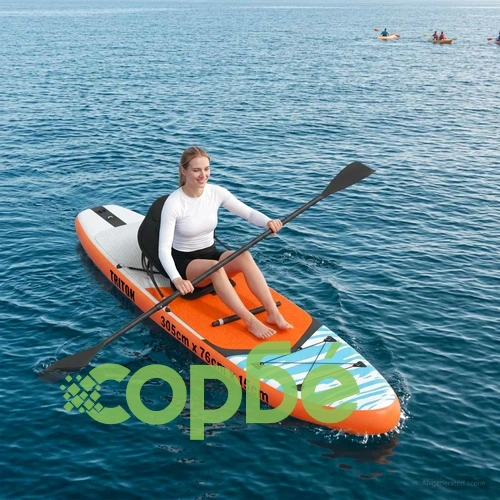 SUP дъска със седалка 2 в 1 TRITON, PVC, 305 x 76 x 15 см, синя ➤ топ цена ➤ sorbe.bg