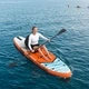SUP дъска със седалка 2 в 1 TRITON, PVC, 305 x 76 x 15 см, синя