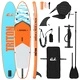 SUP дъска със седалка 2 в 1 TRITON, PVC, 335 x 76 x 15 см, Синя