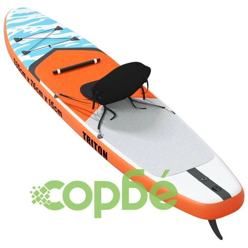 SUP дъска със седалка 2 в 1 TRITON, PVC, 335 x 76 x 15 см, Синя ➤ топ цена ➤ sorbe.bg