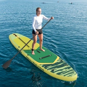 SUP дъска сięsedalka 2 в 1 Poseidon от PVC 366 x 81 x 15 см, Зелена