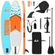 SUP дъска със седалка 2 в 1 TRITON, PVC, 366 x 81 x 15 см, Синя