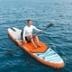 SUP дъска със седалка 2 в 1 TRITON, PVC, 366 x 81 x 15 см, Синя