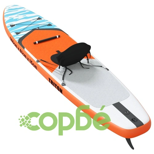 SUP дъска със седалка 2 в 1 TRITON, PVC, 366 x 81 x 15 см, Синя ➤ топ цена ➤ sorbe.bg