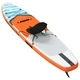 SUP дъска със седалка 2 в 1 TRITON, PVC, 366 x 81 x 15 см, Синя