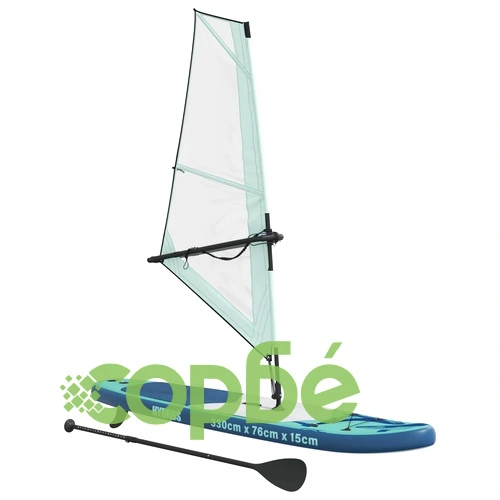 Надуваем SUP борд с платно HYDROS 330 x 76 x 15 см, PVC, Тюркоаз ➤ топ цена ➤ sorbe.bg
