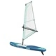 Надуваем SUP борд с платно HYDROS 330 x 76 x 15 см, PVC, Тюркоаз