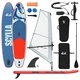 Надуваем SUP борд с платно SCYLLA 330 x 76 x 15 см, PVC, Синьо