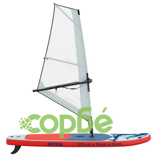Надуваем SUP борд с платно SCYLLA 330 x 76 x 15 см, PVC, Синьо ➤ топ цена ➤ sorbe.bg