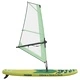 Надуваем SUP борд с платно POSEIDON, PVC, 330 x 76 x 15 см, Зелен
