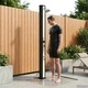 Соларен душ с душ-глава и кран 40 л, PVC/ABS/Цинкова сплав, 217 см