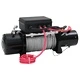 Електрическа лебедка 12V, 5909 кг, въже 26 м, ПВЦ калъф, Черна