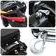 Електрическа лебедка 12V, 5909 кг, въже 26 м, ПВЦ калъф, Черна